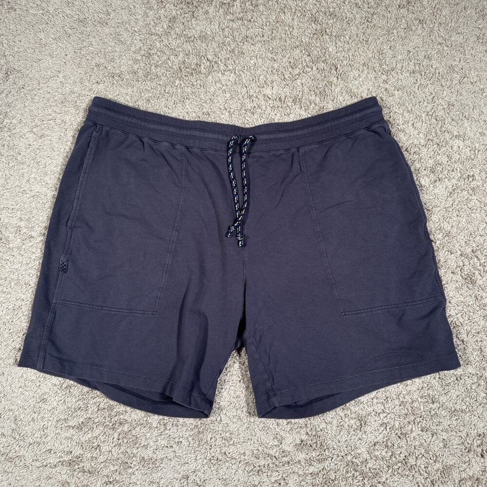 Rhone Bolinas Stretch Cotton Shorts Blue Men’s Size 2XL XXL